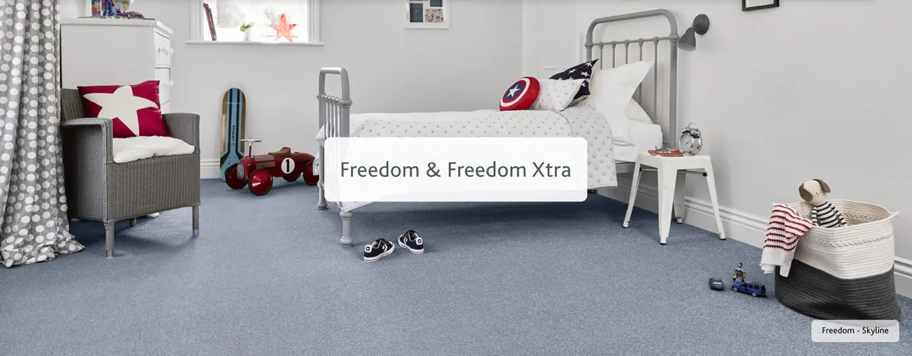 Freedom & Freedom Xtra carpet range